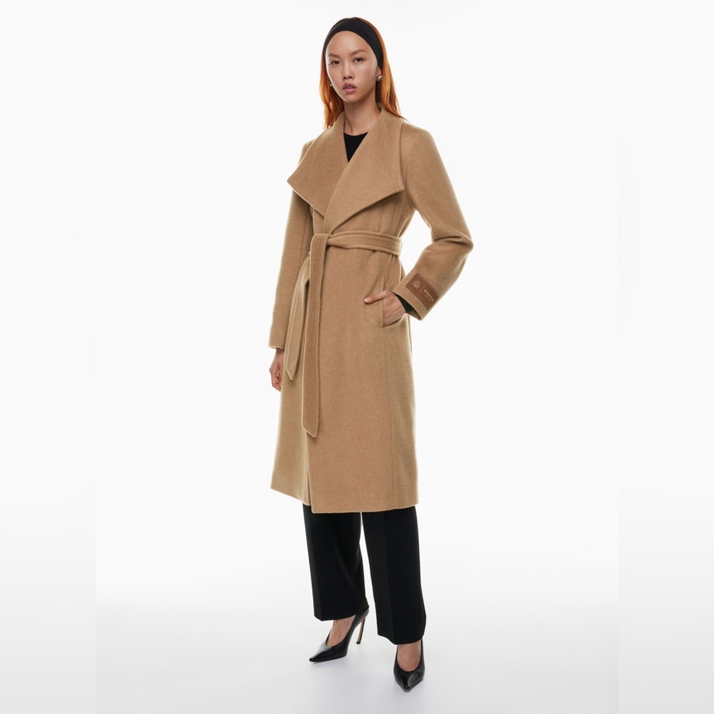 Aritzia Babaton Montage Coat cocoa sand